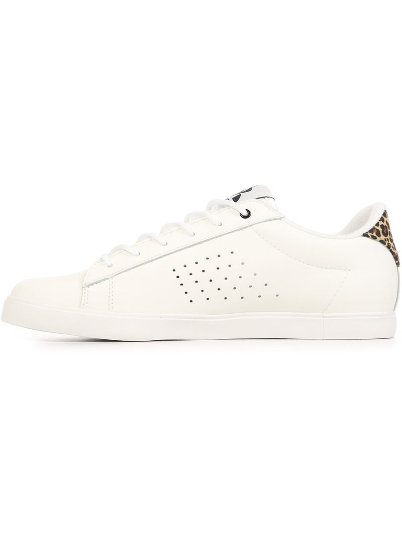 Baskets Le Coq Sportif Lucie Animal Blanc - Kiabi