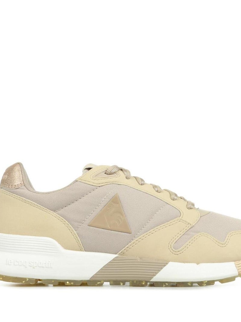 Baskets Le Coq Sportif Omega X W Metallic Beige - Kiabi
