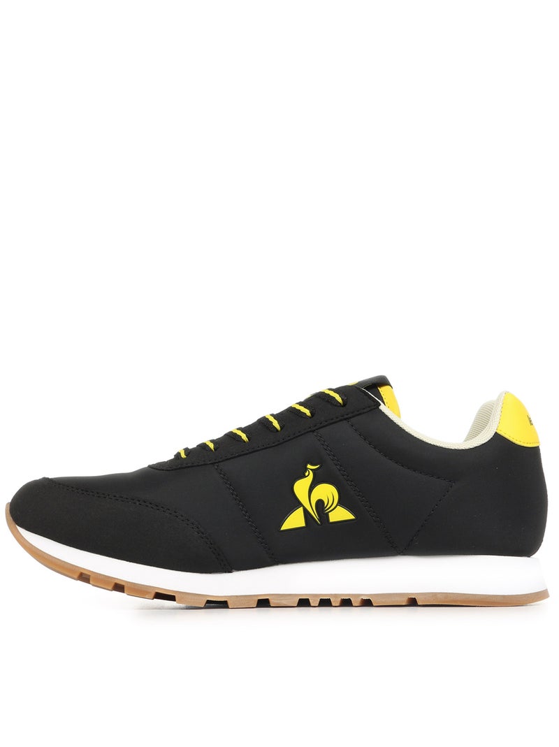 Baskets Le Coq Sportif Racerone 2 Noir Jaune - Kiabi