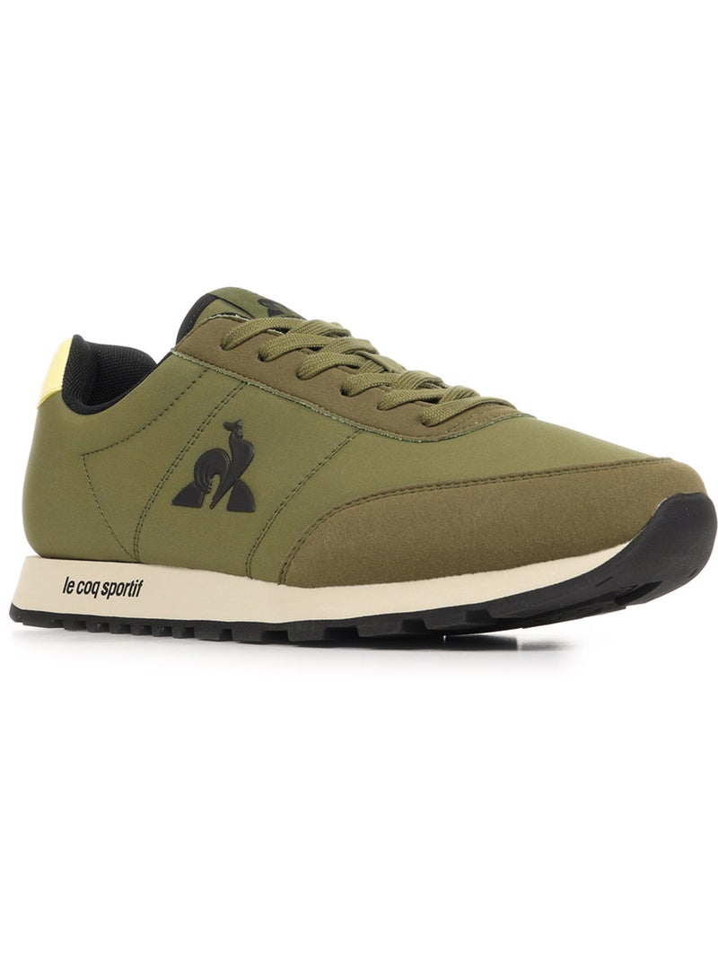 Baskets Le Coq Sportif Racerone Vert olive - Kiabi