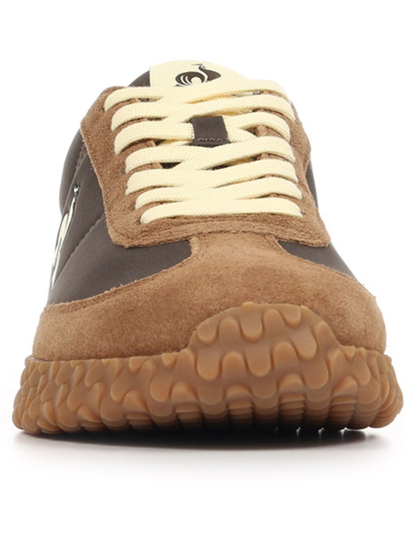 Baskets Le Coq Sportif Veloce Marron - Kiabi