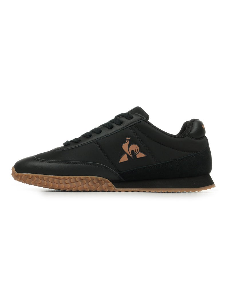 Baskets Le Coq Sportif Veloce Noir - Kiabi