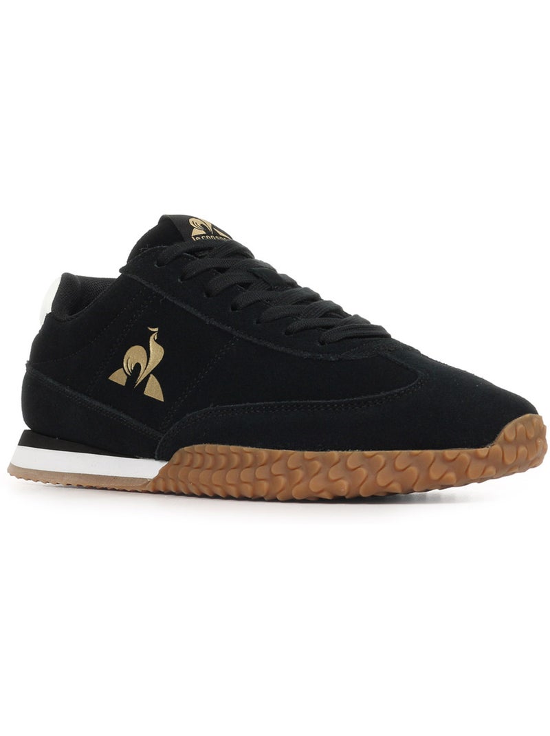Baskets Le Coq Sportif Veloce Suede Noir - Kiabi
