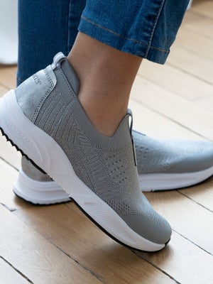 Baskets Femme Sans Lacets Respirantes - Confortables, Semelle Souple - Pour Printemps, été, Automne - Marche, Voyage, Quotidien