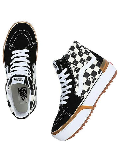 Baskets lifestyle checkerboard Vans - Kiabi