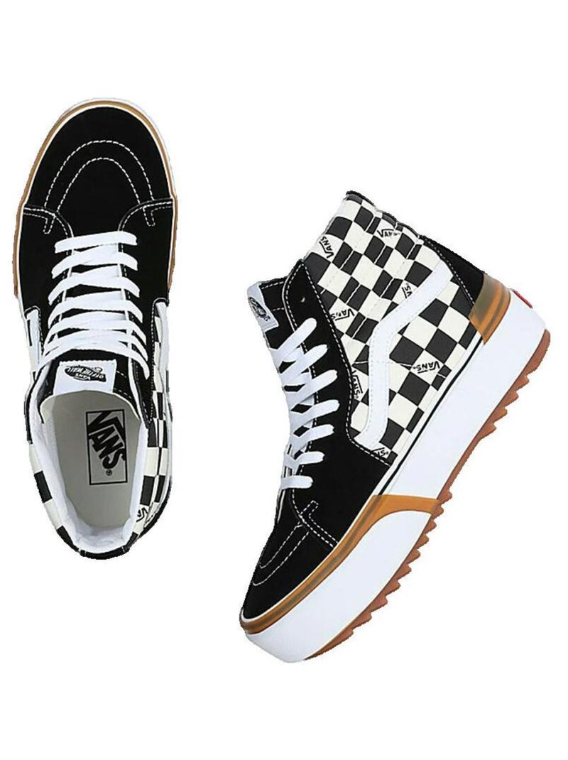 Baskets lifestyle checkerboard Vans Multicolore - Kiabi