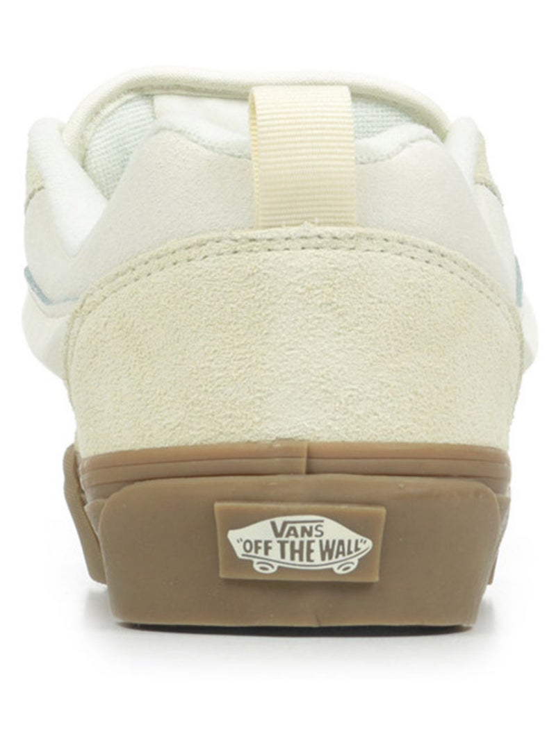 Baskets lifestyle en daim Knu Skool vans Beige - Kiabi