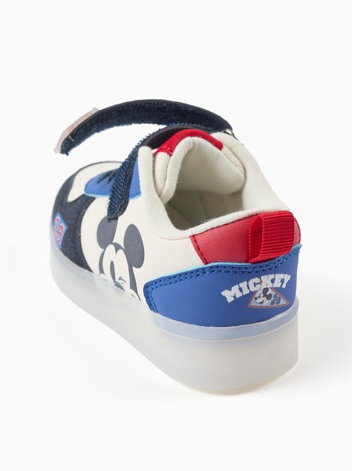 Baskets lumineuses avec imprimé Mickey - Kiabi