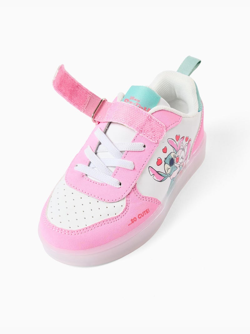 Baskets lumineuses avec imprimé Stitch Rose - Kiabi