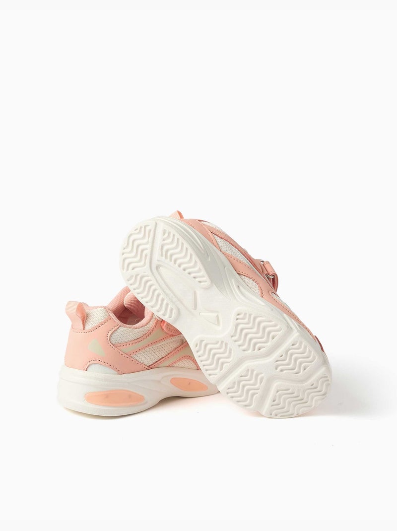Baskets lumineuses avec semelle antidérapante Rose - Kiabi