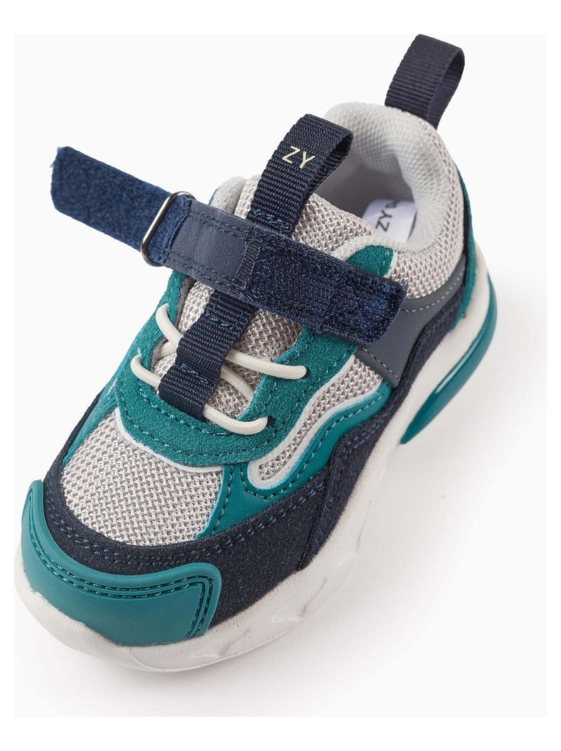 Baskets Lumineuses Bébé ZY Superlight Runner Bleu foncé - Kiabi