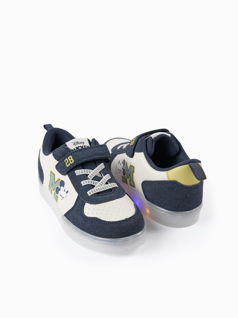 Baskets Lumineuses Bleu foncé - Kiabi