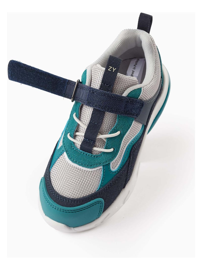 Baskets Lumineuses Bleu foncé - Kiabi