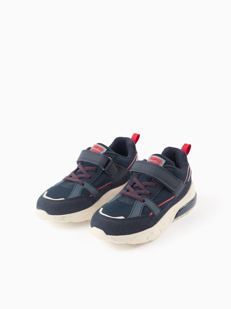 Baskets Lumineuses Bleu foncé - Kiabi