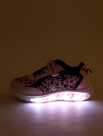Baskets lumineuses imprimé 'Minnie'