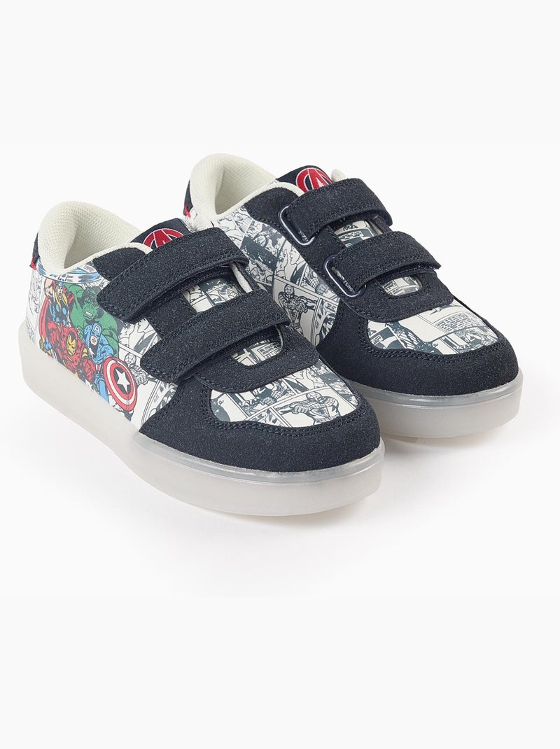Baskets lumineuses MARVEL AVENGERS Bleu foncé - Kiabi