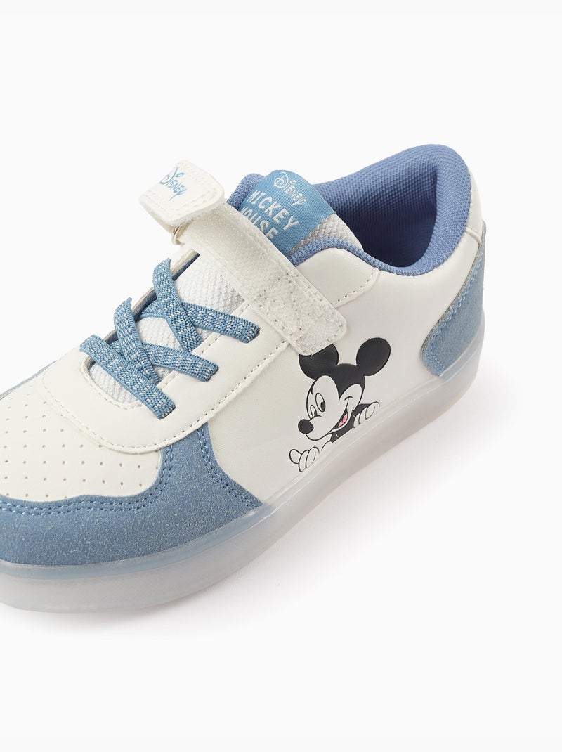 Baskets Lumineuses Mickey Bleu - Kiabi
