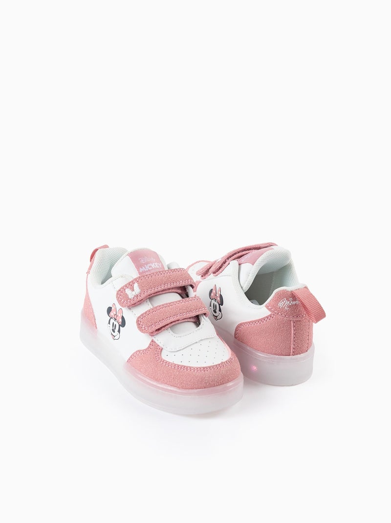 Baskets Lumineuses Minnie Rose - Kiabi