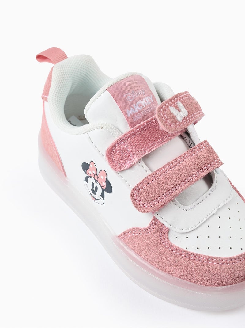 Baskets Lumineuses Minnie Rose - Kiabi