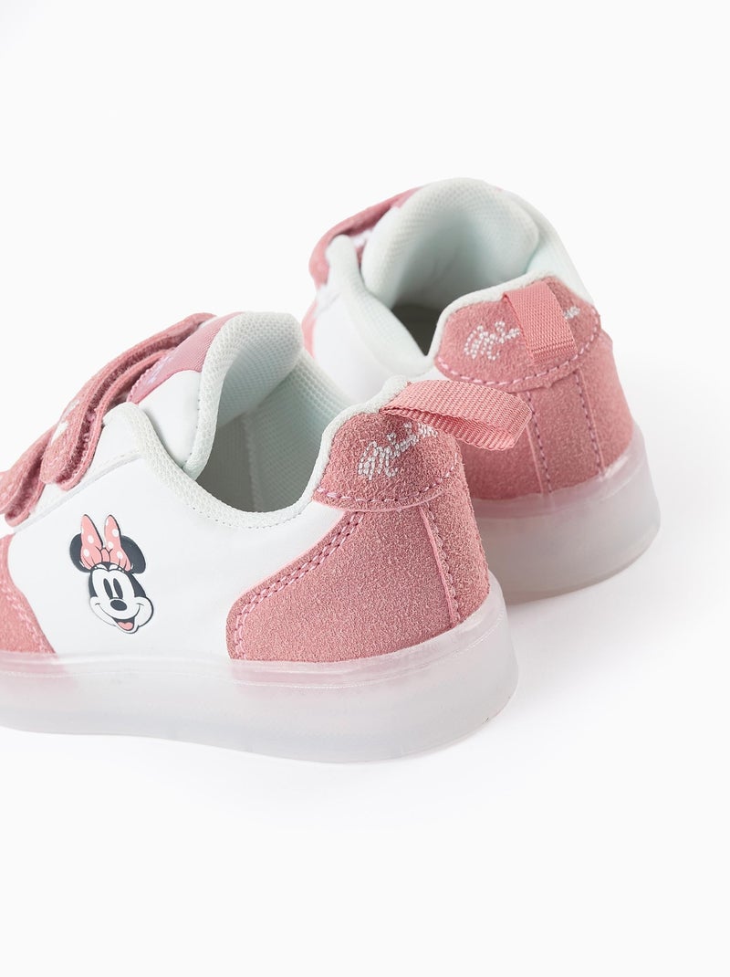 Baskets Lumineuses Minnie Rose - Kiabi