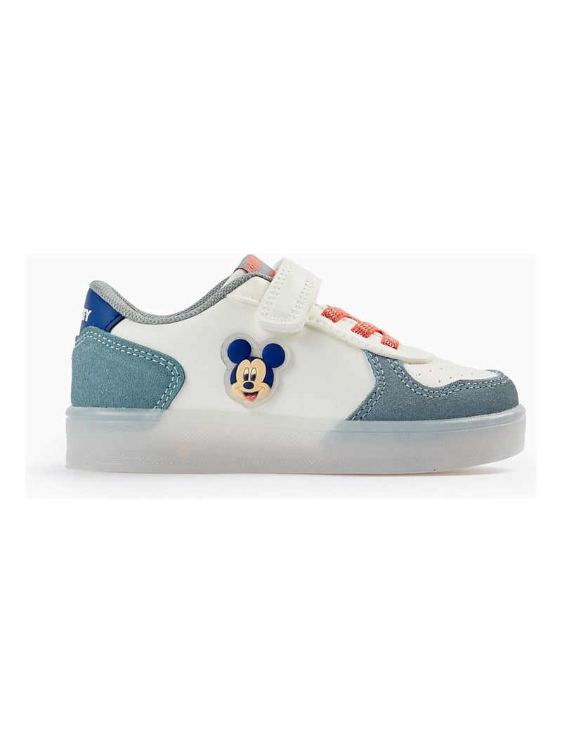 Baskets lumineuses pour bébé garçon MICKEY Bleu - Kiabi