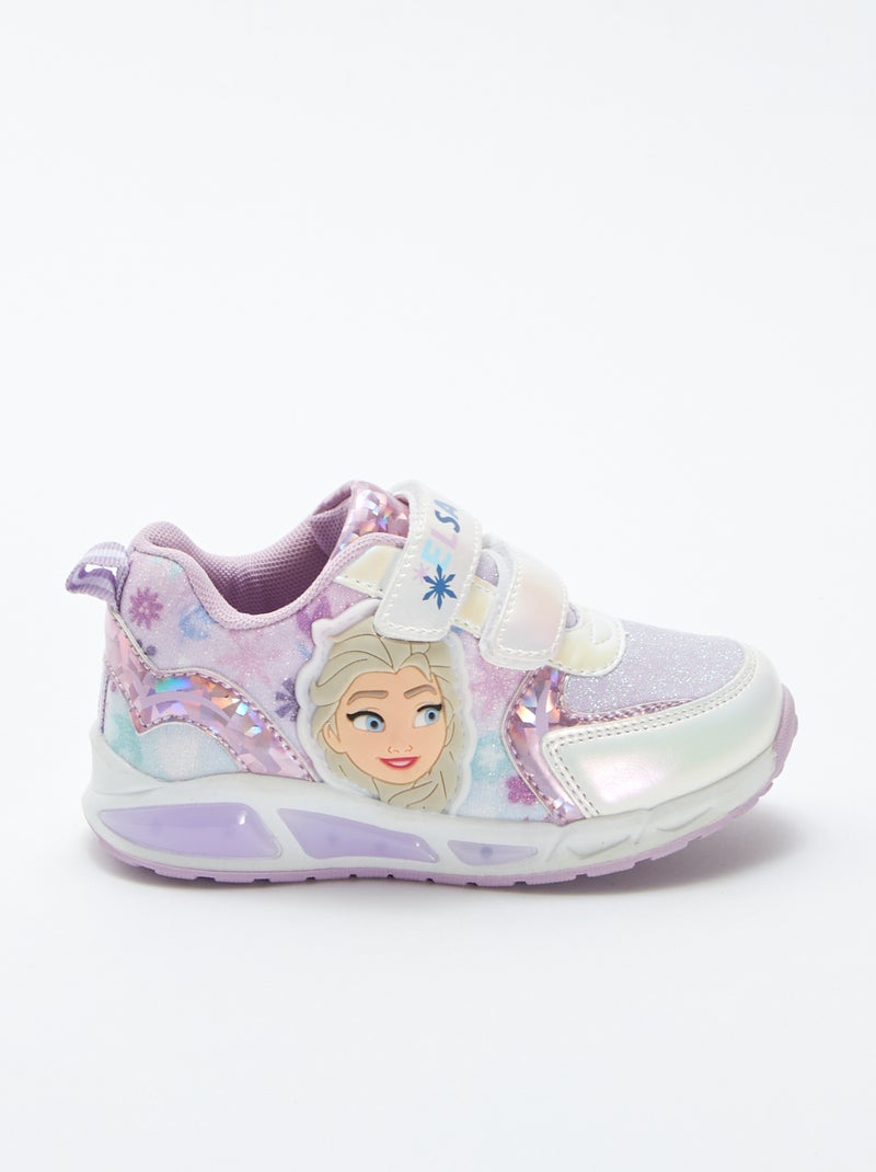 Baskets lumineuses 'Reine des neiges' 'Disney' ROSE - Kiabi