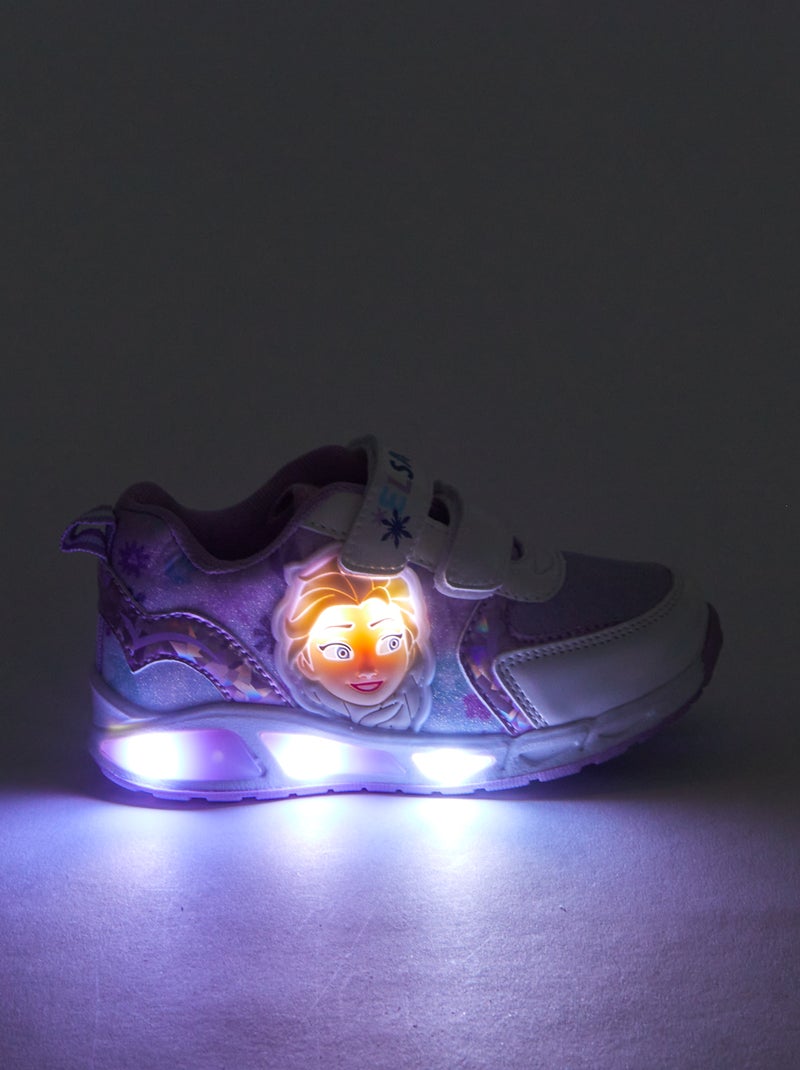 Baskets lumineuses 'Reine des neiges' 'Disney' ROSE - Kiabi