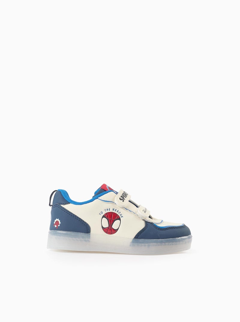 Baskets Lumineuses Spider-Man Bleu foncé - Kiabi