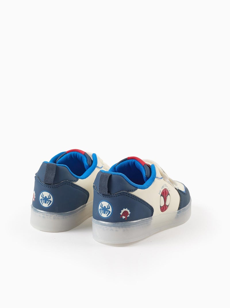 Baskets Lumineuses Spider-Man Bleu foncé - Kiabi