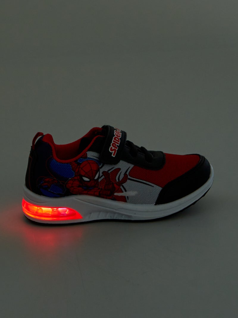 Basket Spiderman Lumineuse Baskets Lumineuses La Tendance Aux