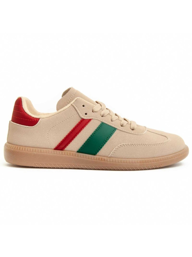 Baskets Matériau Synthétique Montevita Beige - Kiabi