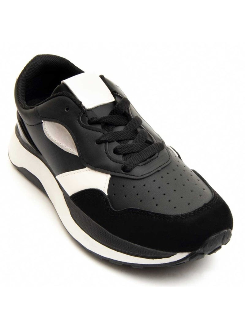 Baskets Matériau Synthétique Montevita Noir - Kiabi
