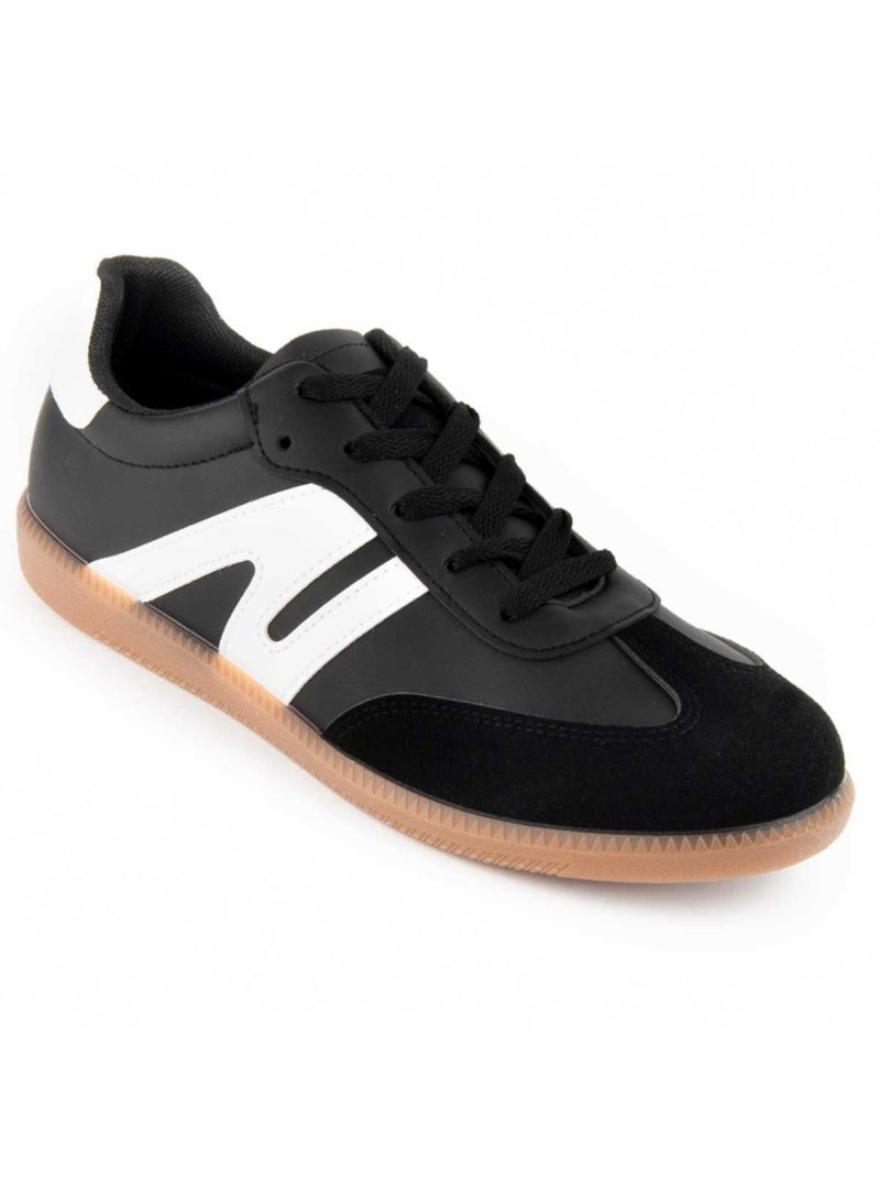 Baskets Matériau Synthétique Montevita Noir - Kiabi