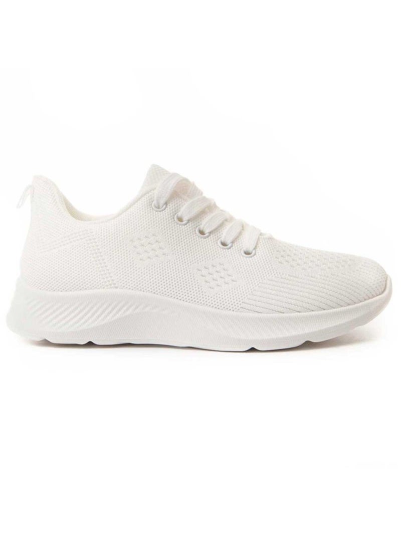 Baskets Matériel Synthétique Montevita Blanc - Kiabi