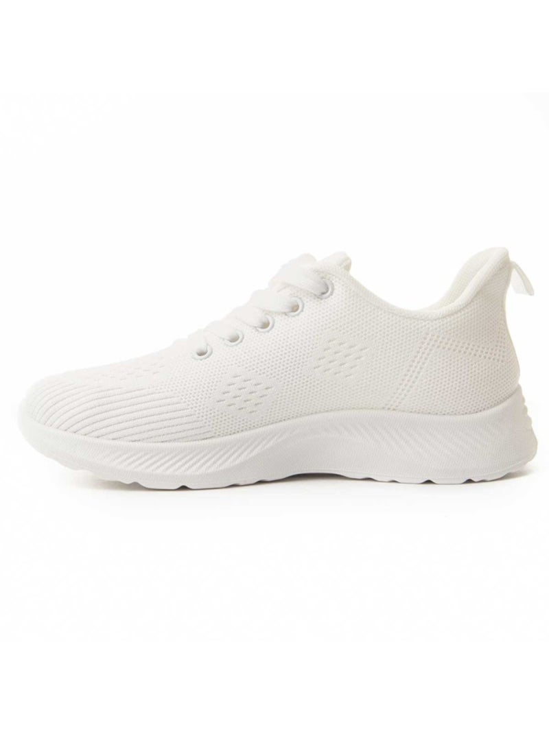 Baskets Matériel Synthétique Montevita Blanc - Kiabi