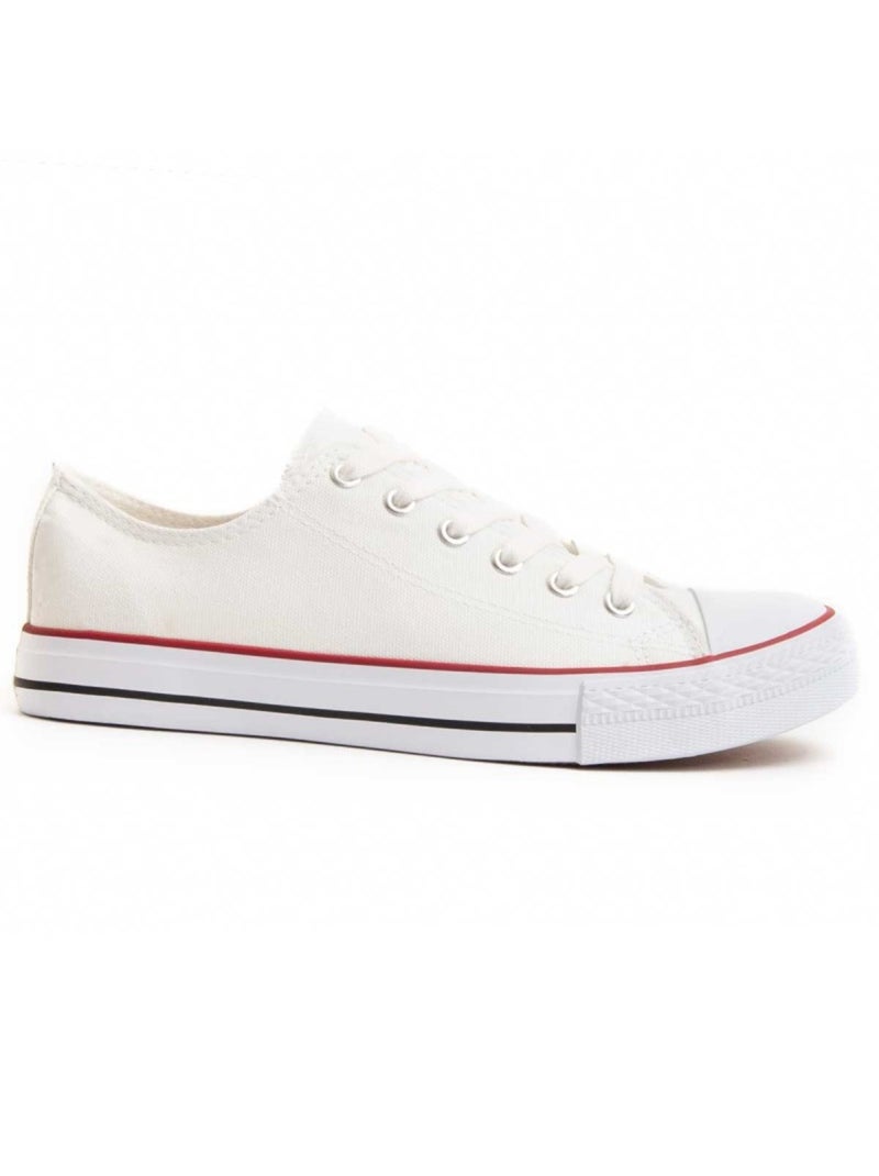 Baskets Matériel Synthétique Montevita Blanc - Kiabi