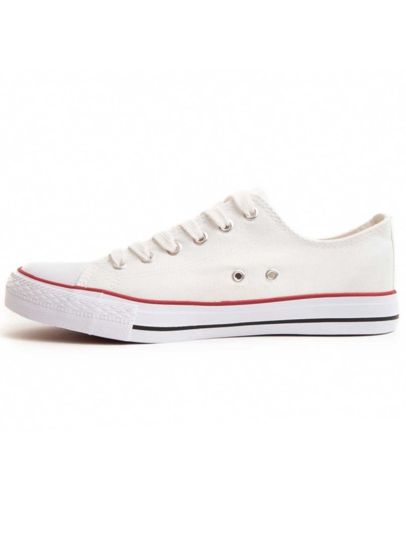 Baskets Matériel Synthétique Montevita Blanc - Kiabi