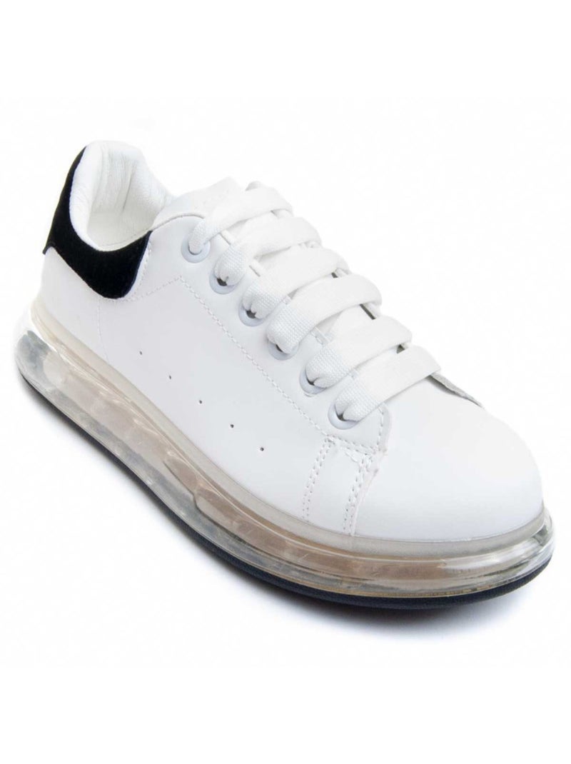 Baskets Matériel Synthétique Montevita Noir - Kiabi