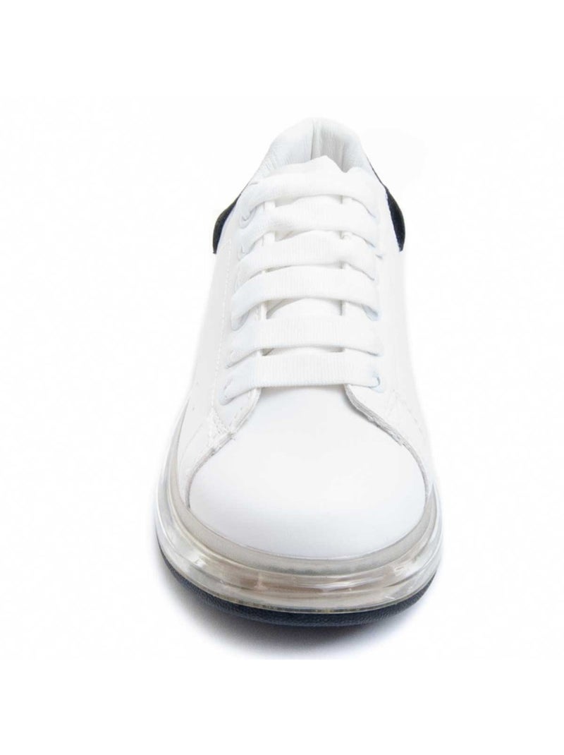 Baskets Matériel Synthétique Montevita Noir - Kiabi