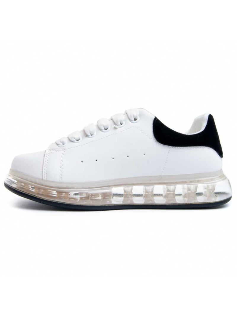 Baskets Matériel Synthétique Montevita Noir - Kiabi