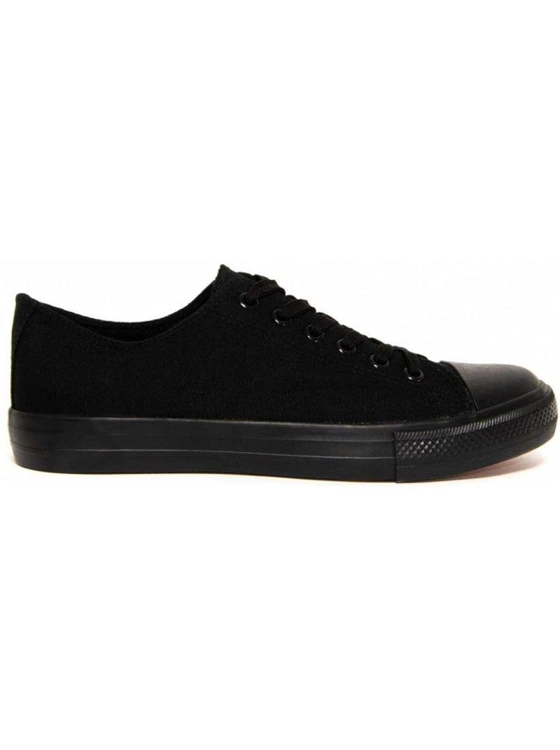 Baskets Matériel Synthétique Montevita Noir - Kiabi
