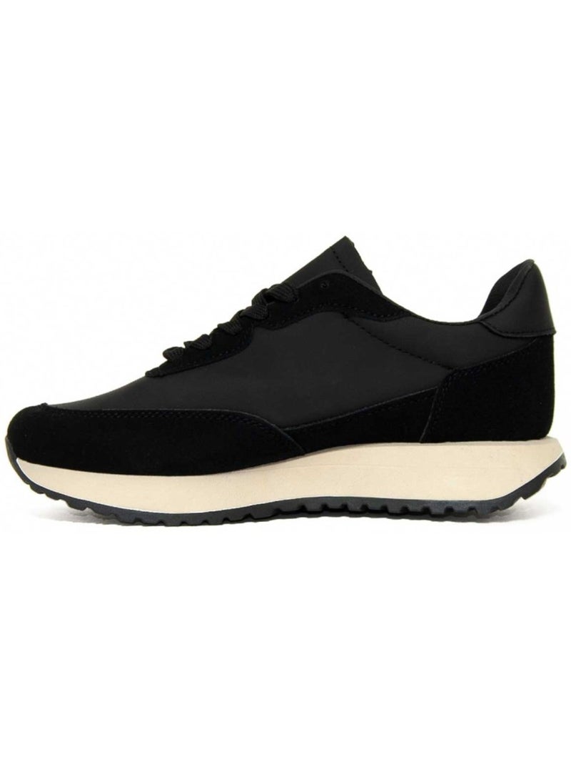 Baskets Matériel Synthétique Montevita Noir - Kiabi