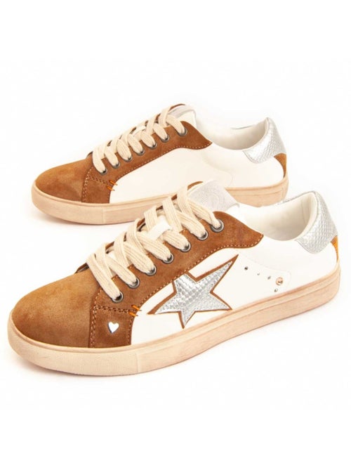 Baskets Matière Synthétique Et Textile Montevita - Kiabi