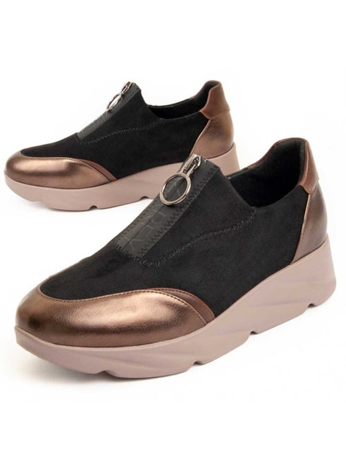 Baskets Matière Synthétique Et Textile Montevita - Kiabi