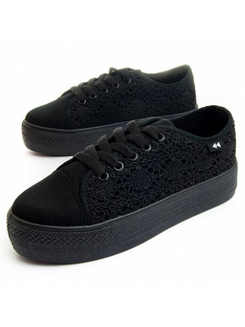 Baskets Matière Synthétique Et Textile Montevita - Kiabi