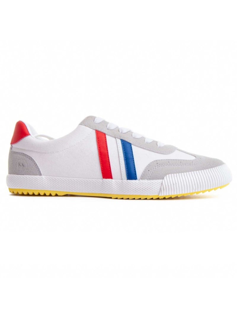 Baskets Mati?re Synth?tique Et Textile Montevita Blanc - Kiabi