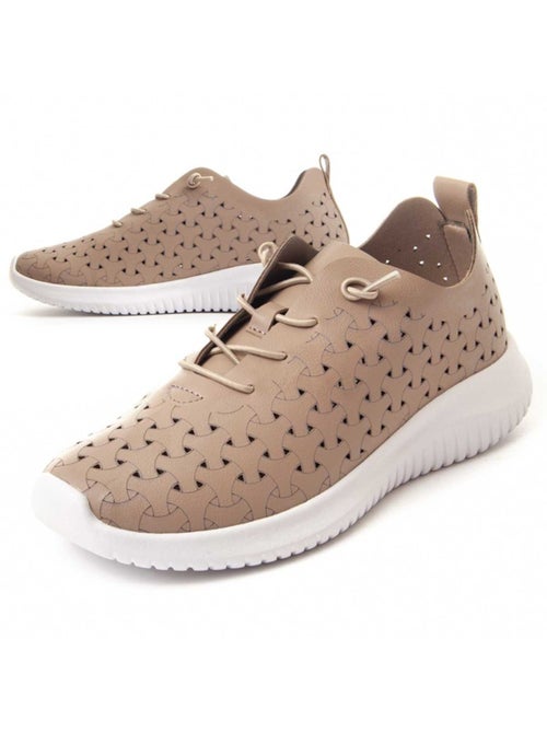 Baskets Mati?re Synth?tique Et Textile Montevita - Kiabi