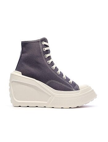 Baskets Mauve Femme Converse Chuck 70 De Luxe Wedge Platform