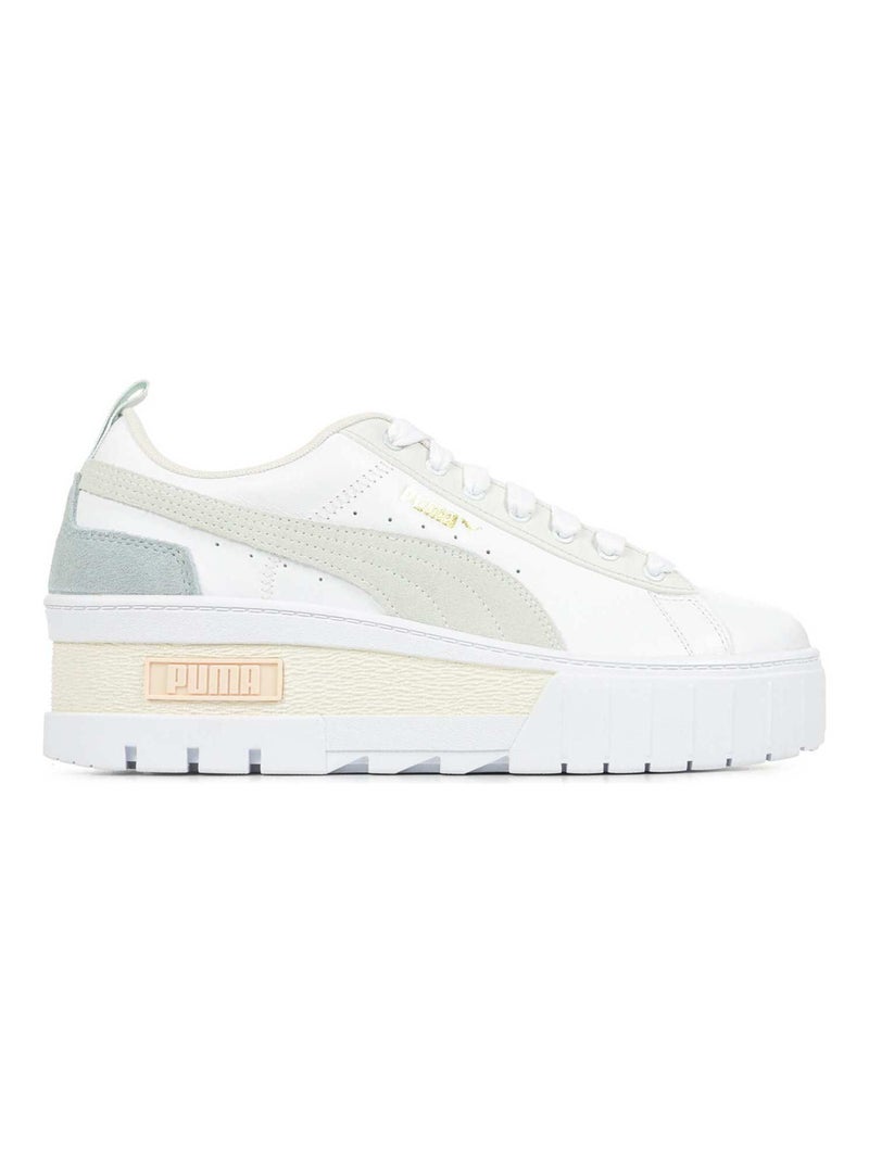Baskets Mayze Wedge Pastel Blanc - Kiabi
