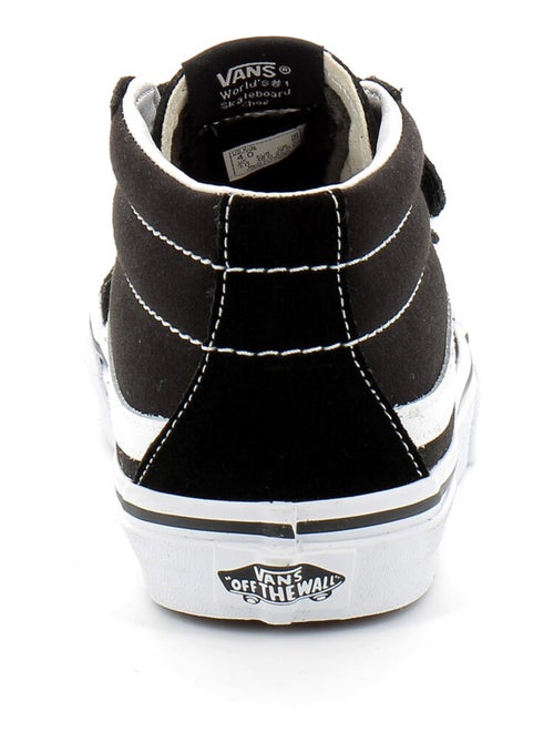 Baskets mi-montantes en daim et toile Vans - Kiabi